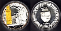 Andorra 50 Diner Olympiade 1996 5 oz Ag Goldinlay