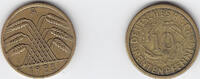 Deutschland 10 Rentenpfennig Lot 100 Stück -