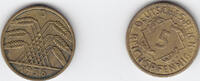 Deutschland 5 Reichspfennig Lot 100 Stück -
