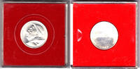 Deutschland DDR Medaille 45o Jahre Reformation Martin Luther in Originalkapsel -