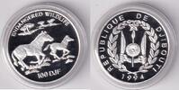 Djibuti 100 Franc Zebras -
