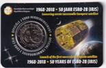 Belgien 2 € 2018 50 Jahre ESRO im Blister unz 12,00 EUR  zzgl. 6,00 EUR Versand