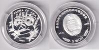 Nord Korea 5 Won 2 Pandas -