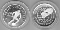 Türkei 500 Lira Fußball WM -