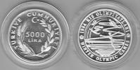 Türkei 5000 Lira Winter Olympiade -