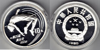 China 10 Yuan Hochspringerin -