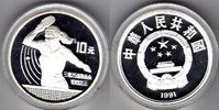 China 10 Yuan Tischtennisspielerin -