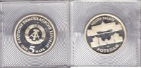 DDR DDR 5 Mark 1986 Neues Palais Potsdam PP 4204 Ex orig. verplombt
