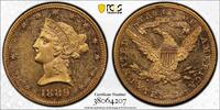 $10 1889 USA 1889 $10 MS60PL PCGS