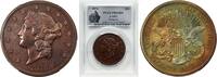 $20 1876 USA 1876 $20 J-1491 PR63BN PCGS