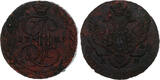 Russland 5 Kopeken kopeks 1789 EM Bitkin#643 NGC MS-62 BN