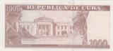 Cuba 1000 Pesos 2010 Pick#132 UNC