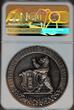 SHOOTING MEDAL FEST ST. GALLEN 1895 SWISS Richter#1168a NGC MS 62