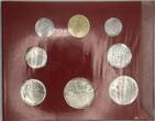 Vatikan Vatican City State / Vatikanstadt Official BU Set ORIGINAL-KMS 1969 ANNO VII Papst Paul VI. (8 Testmünzen) UNC RARE!