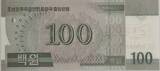 Nord Korea 100 Won 2008 Specimen UNC P#61s Rare!!!