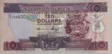Solomon Islands 10 Dollars 1996 UNC P#27 mit seltene Unterschrift!