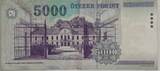 Ungarn 5000 Forint 1999 Grof Szechenyi Istvan XF Rare!