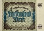 Deutschland  Deutsches Reich Weimarer Republik 5000 Mark 1922 Serie F UNC Ro#80