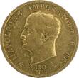 Italien 40 Lire 1810 M Napoleon I Milan XF KM#19 VZ