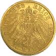 Germany Preussen 20 Mark 1914 A Wilhelm II Kaiser in Uniform VZ+ J#253