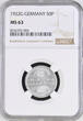 Russland 3 Kopeken Russia 3 kopeks 1916 NGC MS64 BN Top Erhaltung! Very Rare! Bitkin#229