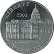 USA Amerika 1$ one Dollar P U.S. Capitol Visitor Center 2001 KM#S317 UNC