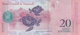 Venezuela 20 Bolivares 03.09.2009 Pick#91b UNC