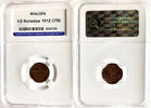 Russland Russia Bitkin#272 1/2 kopeke kopek 1912 HHP MS63BN