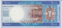 Mauritanie 2000 Ouguiya 28.11.2011 P#20 UNC