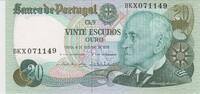 Portugal 20 Escudos 04.10.1978 KM#176b UNC 15,00 EUR  zzgl. 5,00 EUR Versand