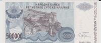 Croatia 500 000 Dinara 1994 KM.R32a UNC 12,00 EUR  zzgl. 5,00 EUR Versand