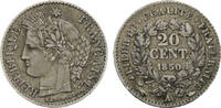 Frankreich 20 cent 1850 TOP ERHALTUNG VZ+ 95,00 EUR  zzgl. 5,00 EUR Versand