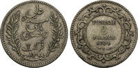 Tunesien 2 Francs 1891 Tunisia 2 Francs Ali III Silver 1308 (1891) XF KM... 75,00 EUR  zzgl. 5,00 EUR Versand