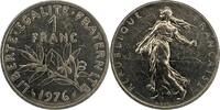 Frankreich 1 Franc 1976 France 1 Franc 1976 XF KM#925.1 XF 15,00 EUR  zzgl. 5,00 EUR Versand
