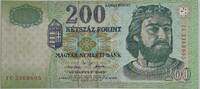 Ungarn 200 Forint 2002 Ungarn 200 Forint 2002 Karoly Robert XF XF 4,00 EUR  zzgl. 5,00 EUR Versand