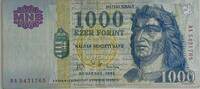 Ungarn 1000 Forint 2003 Ungarn 1000 Forint 2003 Matyas Kiraly XF XF 5,00 EUR  zzgl. 5,00 EUR Versand