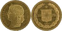 Swiss Schweiz 20 Francs 1896 B Switzerland 20 Francs 1896 B XF+ KM#31 VZ+ 650,00 EUR kostenloser Versand
