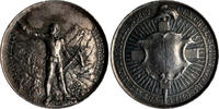 Swiss Switzerland Schweiz Shooting Medal Cantons Luzern Swiss 1889 Shooting Medal Cantons Luzern Silver XF Richter#867a -