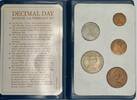Großbritannien Britain’s First Decimal Coins Britain’s First Decimal Coins KMS 1968-1971 in Original Plastiketui UNC -