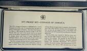 Jamaika Set Jamaika 1975 Proof Set Coinage of Jamaica 8 Coins very Rare! -