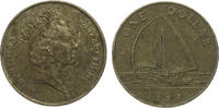 Bermuda 1996 Bermuda 1 Dollar 1996 KM#56 ss 8,00 EUR  zzgl. 5,00 EUR Versand