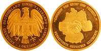 Deutschland Medal Deutschland Vaterlandeinheit Germany Medal 1990 Germany United Fatherland unit PROOF -