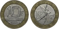 Frankreich 1989 Frankreich 10 Francen 1989 KM#964.1 vz 4,00 EUR  zzgl. 5,00 EUR Versand