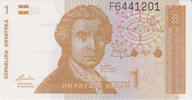 Croatia 1 Dinar 1991 KM#16a UNC 5,00 EUR  zzgl. 5,00 EUR Versand