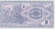 Macedonia 10 Denar 1992 KM#1a UNC 3,00 EUR  zzgl. 5,00 EUR Versand