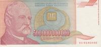 Yugoslavia 500 000 000 000 Dinara 1993 Pick#130 UNC 18,00 EUR  zzgl. 5,00 EUR Versand