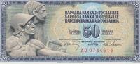 Jugoslavien 50 Dinara 1968 KM.79b UNC 30,00 EUR  zzgl. 5,00 EUR Versand