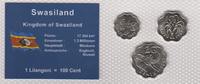 Swaziland Coin Set 5, 10, 20 Cents 2003 2005 2007 UNC 12,00 EUR  zzgl. 5,00 EUR Versand
