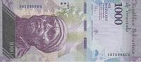 Venezuela 1000 Bolivares 18.08.2016 Pick#96b UNC 5,00 EUR  zzgl. 5,00 EUR Versand