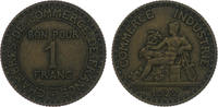 Frankreich 1922 Frankreich 1 Franc 1922 KM#876 vz 7,00 EUR  zzgl. 5,00 EUR Versand